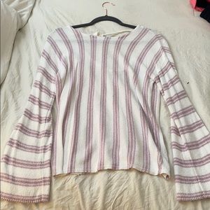 Express striped sweater